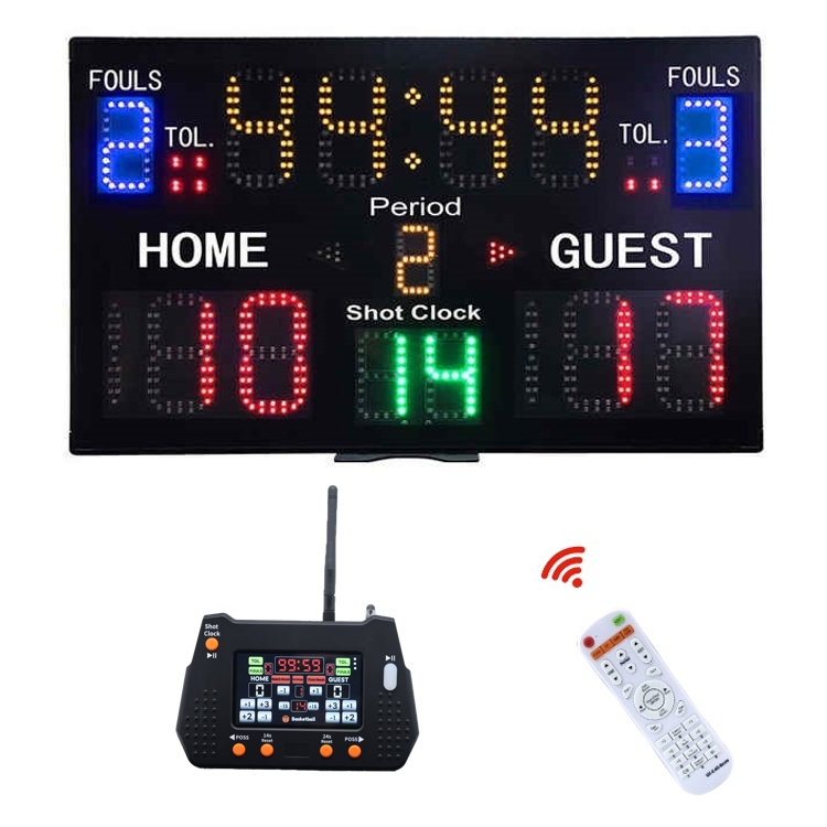 Scoreboard Digital - Portable Wireless Remote Console Control LED