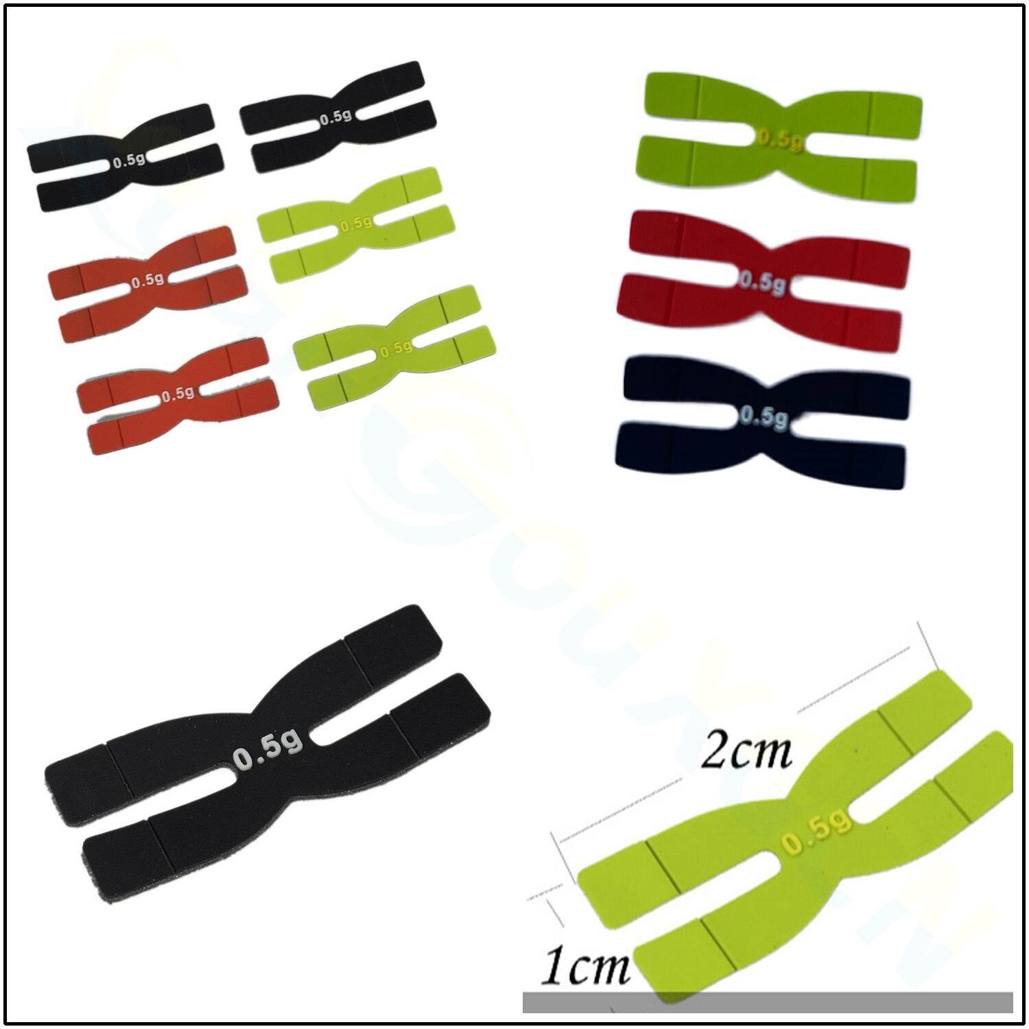 0.5g Badminton Racket Weight R - đánh giá và giá Badminton Score Counter
