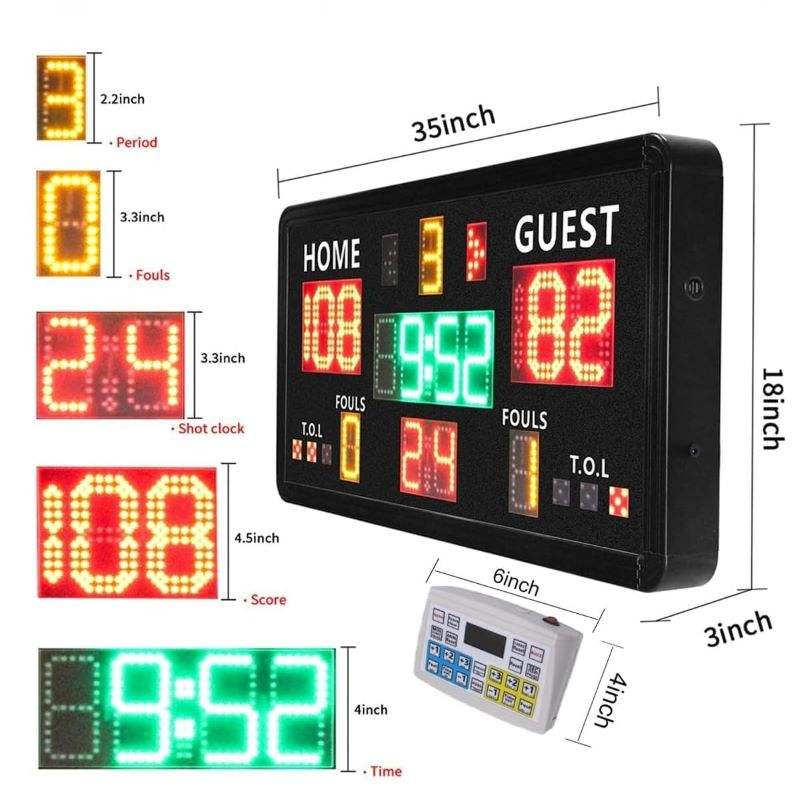 Portable Console Panel Control - đánh giá và giá Scoreboard Digital