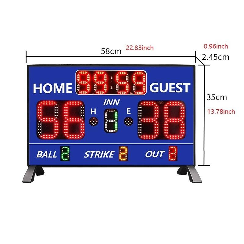 Electronic Digital LED Basketb - đánh giá và giá Scoreboard Digital