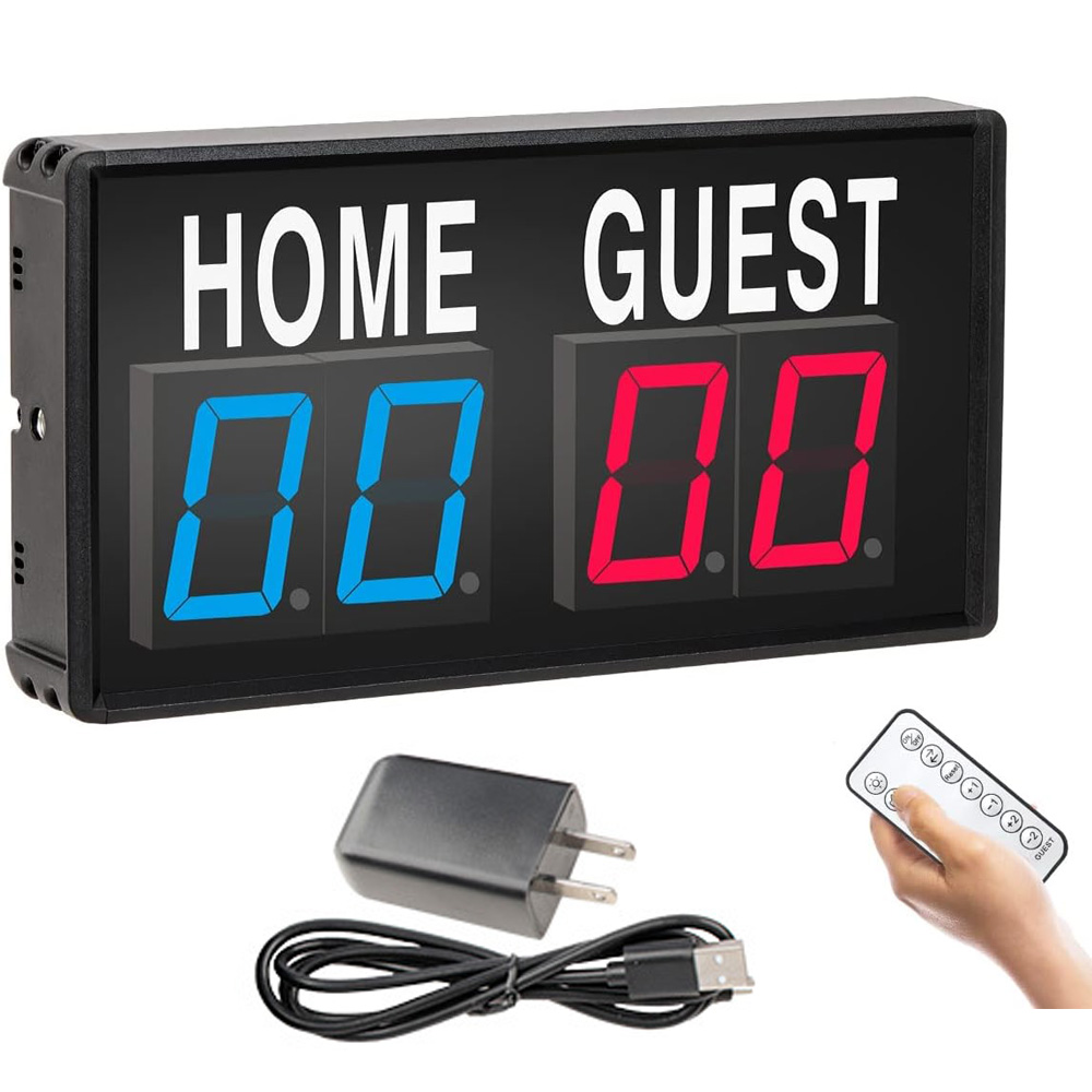 Portable 4 Digit LED Scoreboar - đánh giá và giá Scoreboard Digital