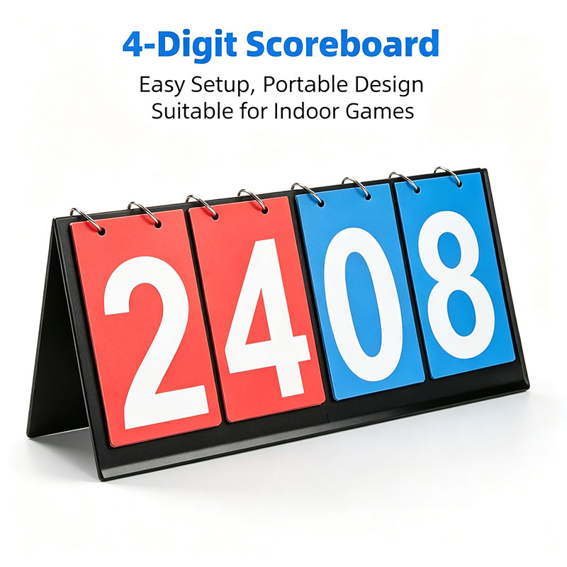 4‑Digit Flip Scoreboard Portab - đánh giá và giá Badminton Score Counter