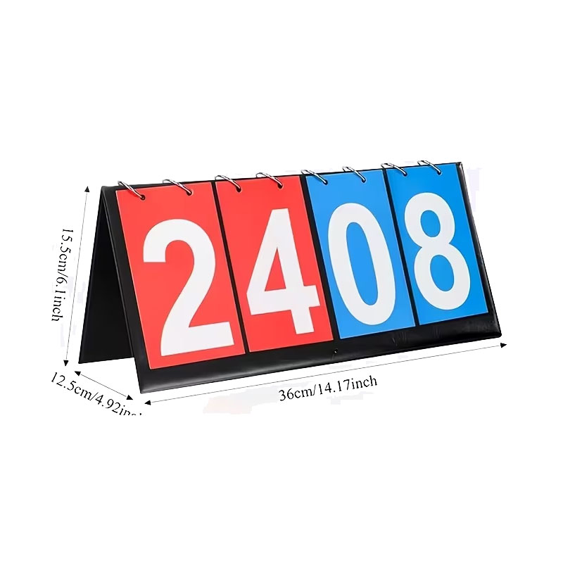 4‑Digit Flip Scoreboard Portab - đánh giá và giá Badminton Score Counter