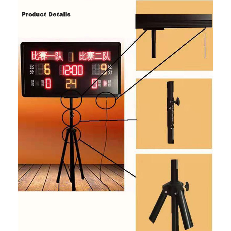 1200×600mm Indoor Mini LED Mul - đánh giá và giá Scoreboard Digital