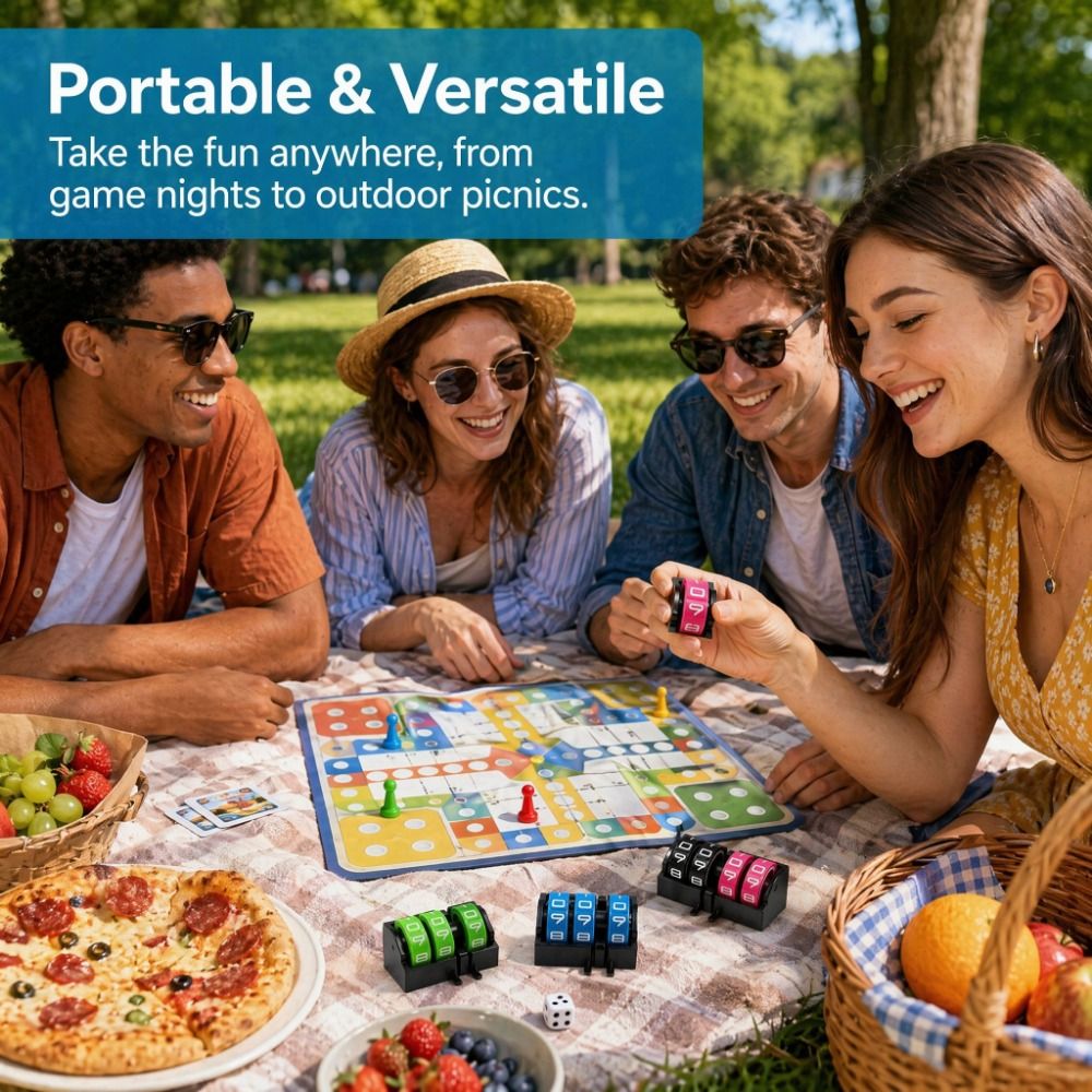 4 Digit Wheel Board Games Scor - đánh giá và giá Badminton Score Counter