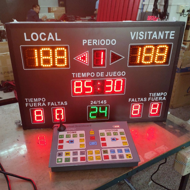 Portable Moving Scoreboard Cha - đánh giá và giá Scoreboard Digital